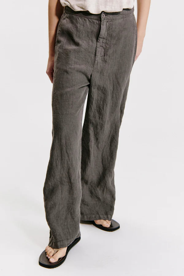 TRANSIT SLATE PALAZZO PANTS. D133