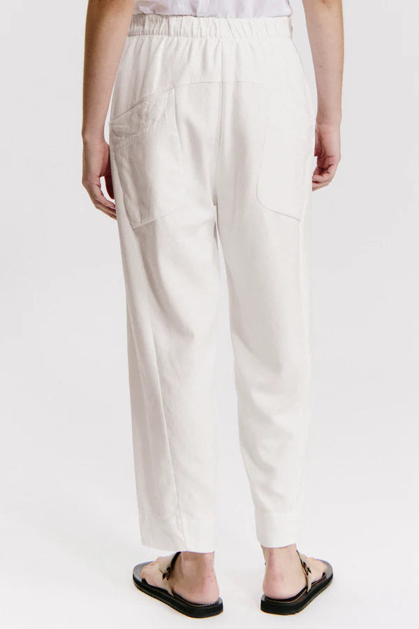 TRANSIT WHITE COMFORT FIT TROUSER Q263