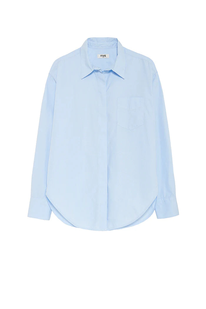 FIVE JEAN SKY BLUE OVERSIZE SHIRT