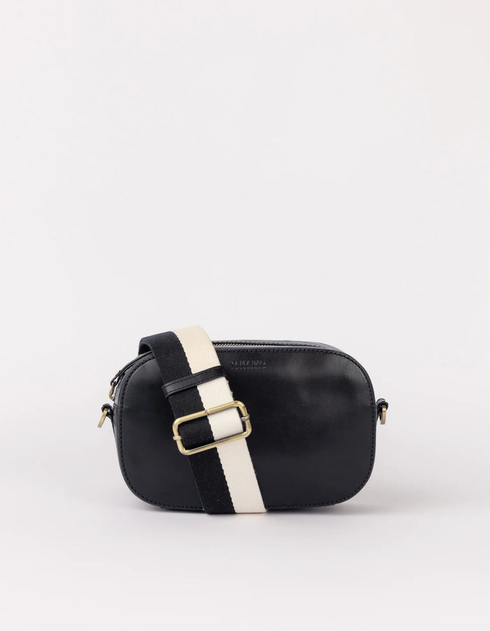 O MY BAG BLACK MAYA CROSSBODY BAG