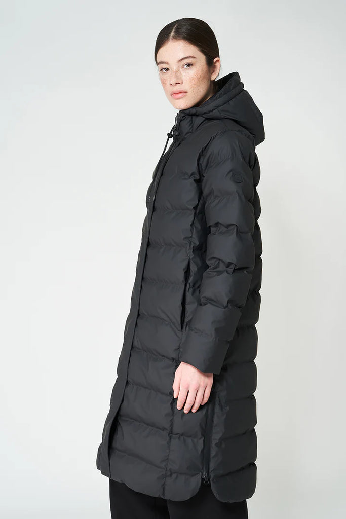 TANTA BLACK PUDDLE COAT