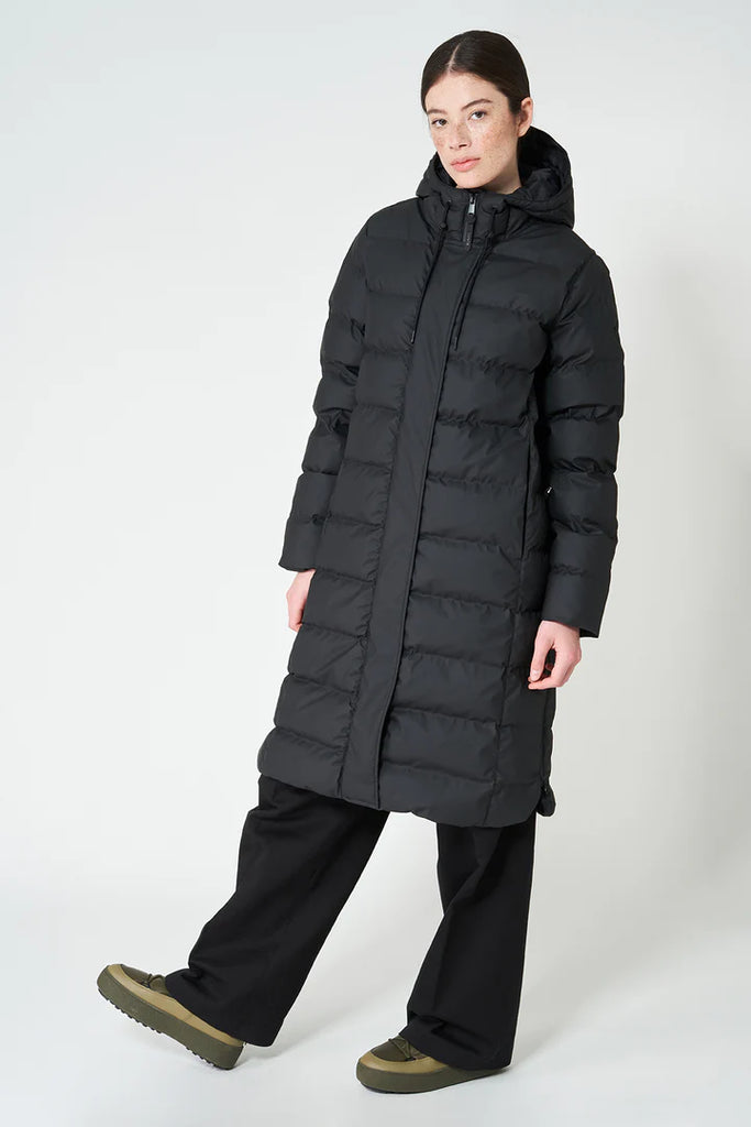 TANTA BLACK PUDDLE COAT