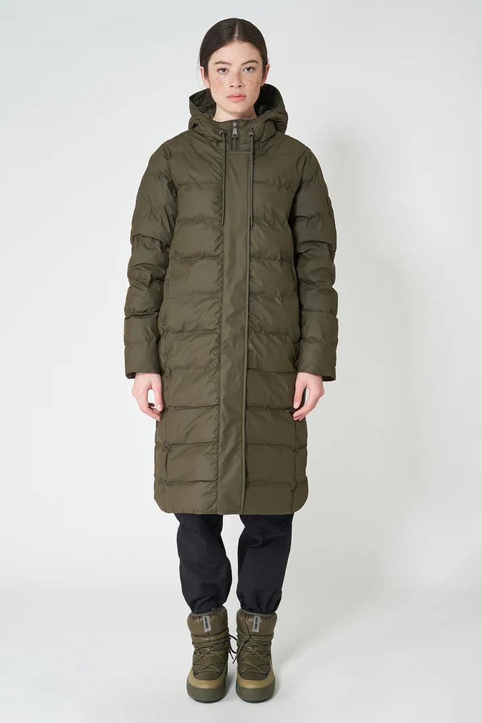 TANTA KHAKI PUDDLE COAT