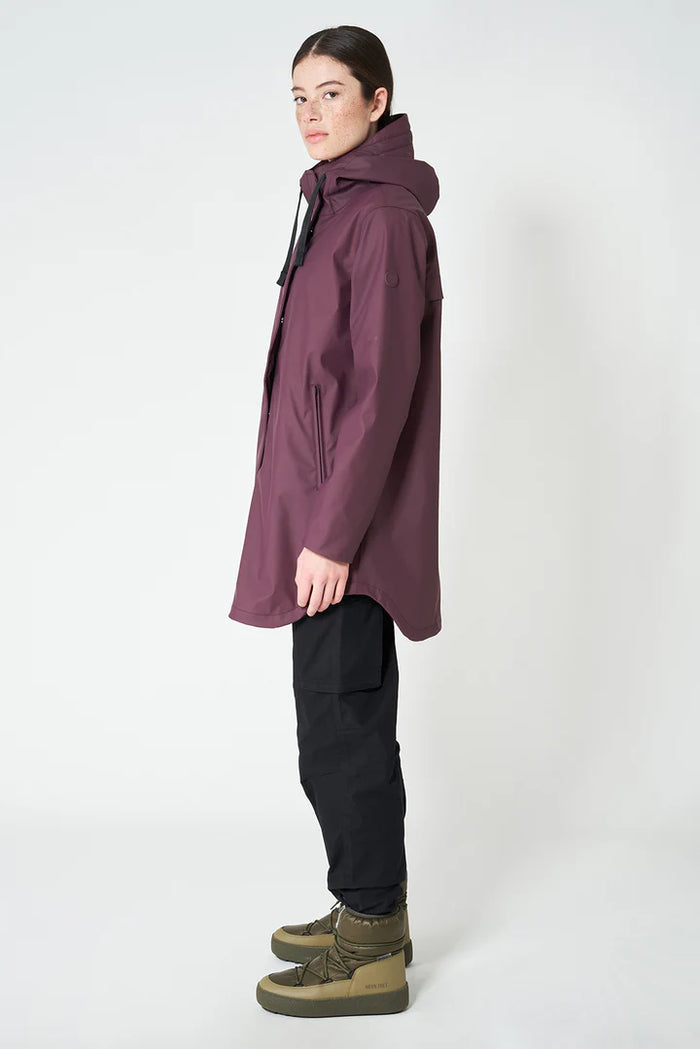 TANTA PLUM WATERPROOF SNOW COAT