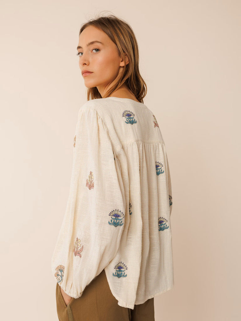 INDI AND COLD EMBROIDERED SHIRT