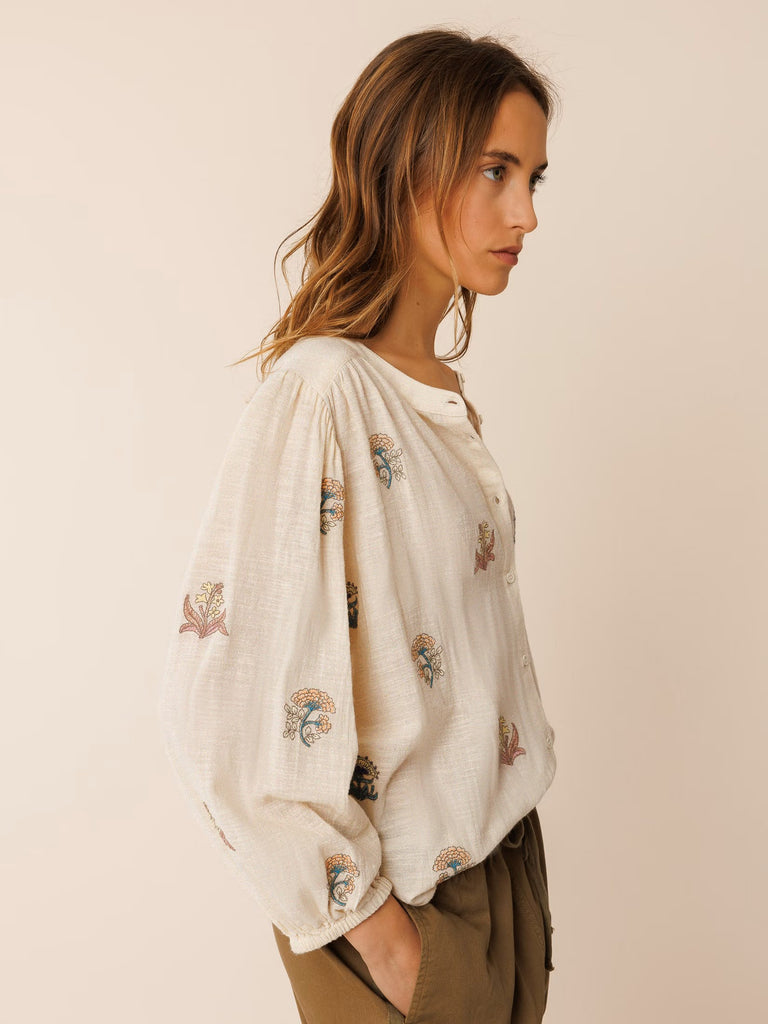 INDI AND COLD EMBROIDERED SHIRT