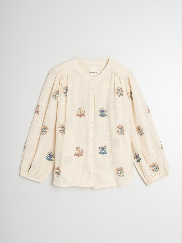 INDI AND COLD EMBROIDERED SHIRT