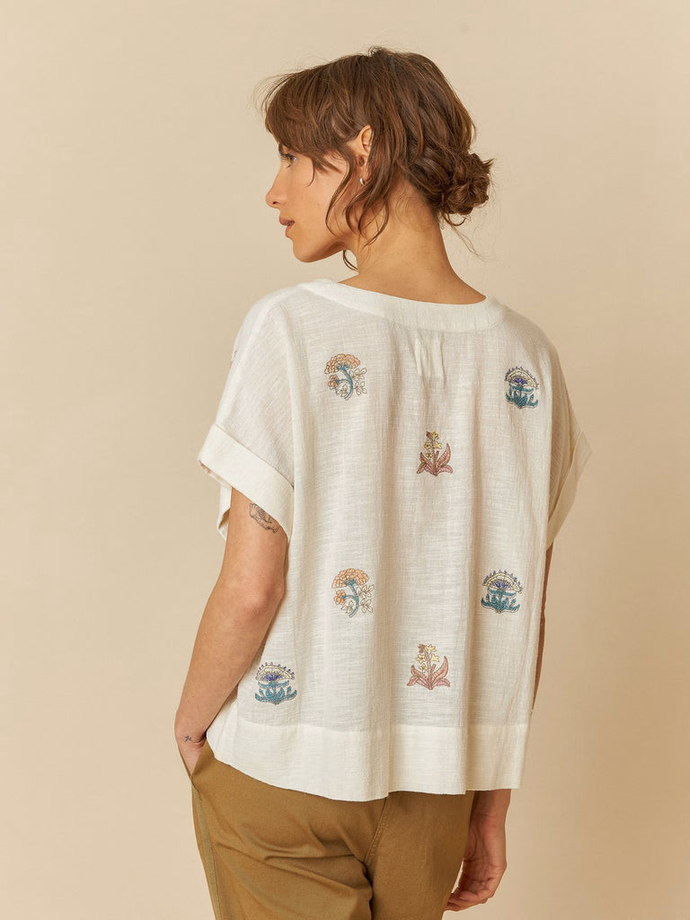 INDI AND COLD EMBROIDERED SHIRT