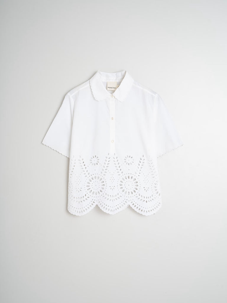 INDI AND COLD COTTON POPLIN SHIRT